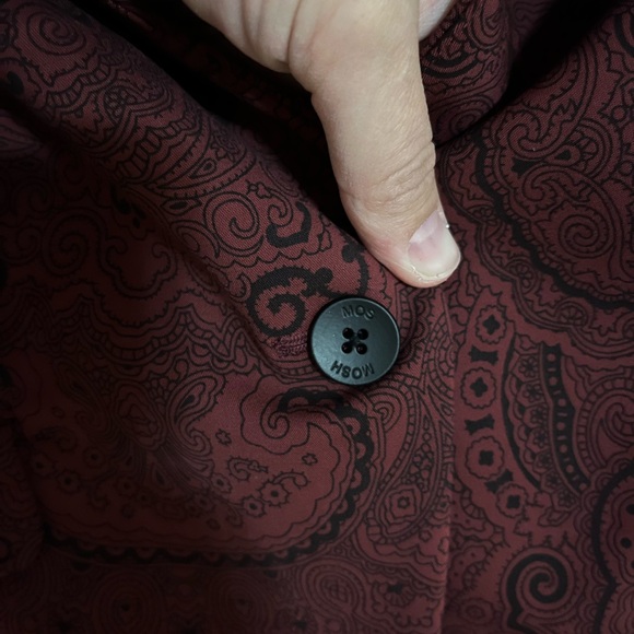 Mos Mosh - Lake Pinto Blazer Oxblood Red size 40 - Picture 2 of 14